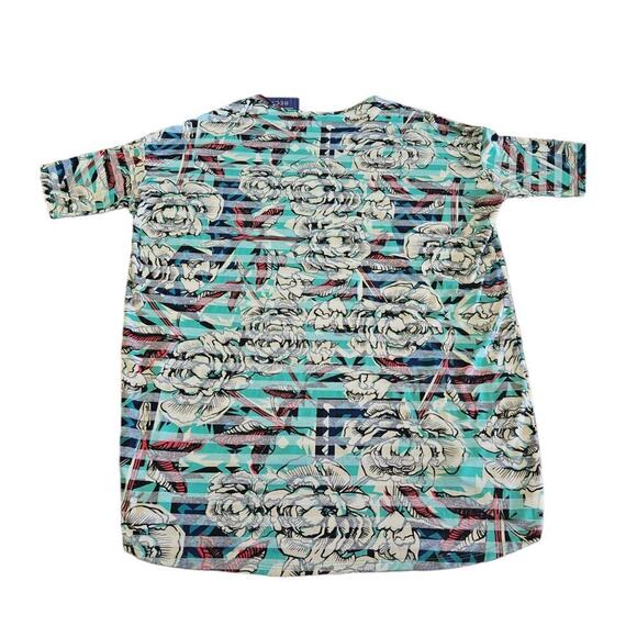 LuLaRoe Women's Multicolor Floral T-Shirt Sz Medium - Picture 3 of 5